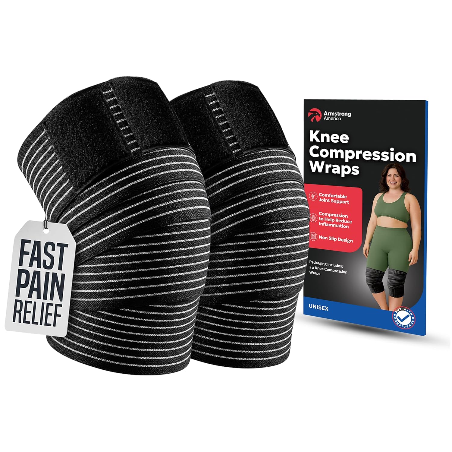 Armstrong compressieband voor de knie